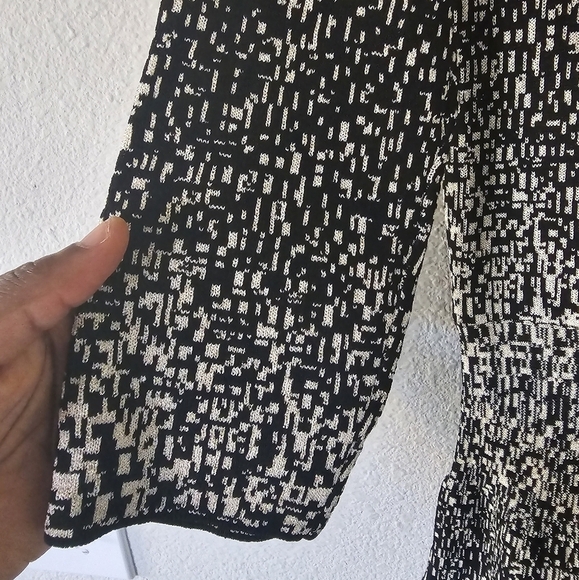 Carmen Sweater Midi Dress Sx M Women Evening 3/4 Sleeves Cocktail Stretchy - Picture 7 of 12